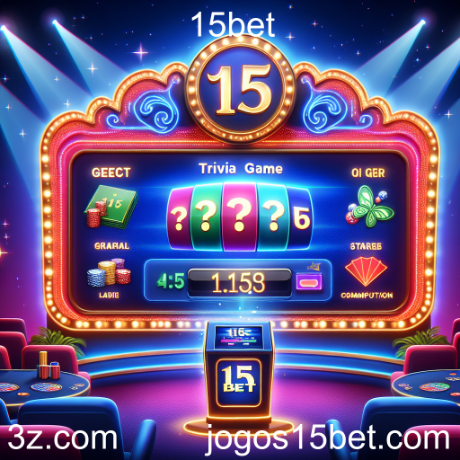 Desafie seu conhecimento com a categoria de perguntas no 15bet